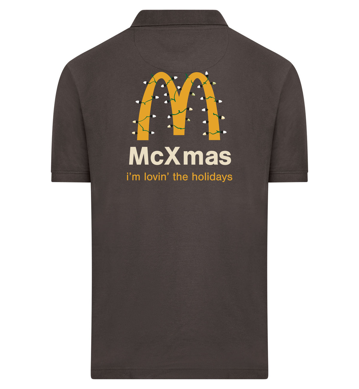 McXmas Polo – grijs