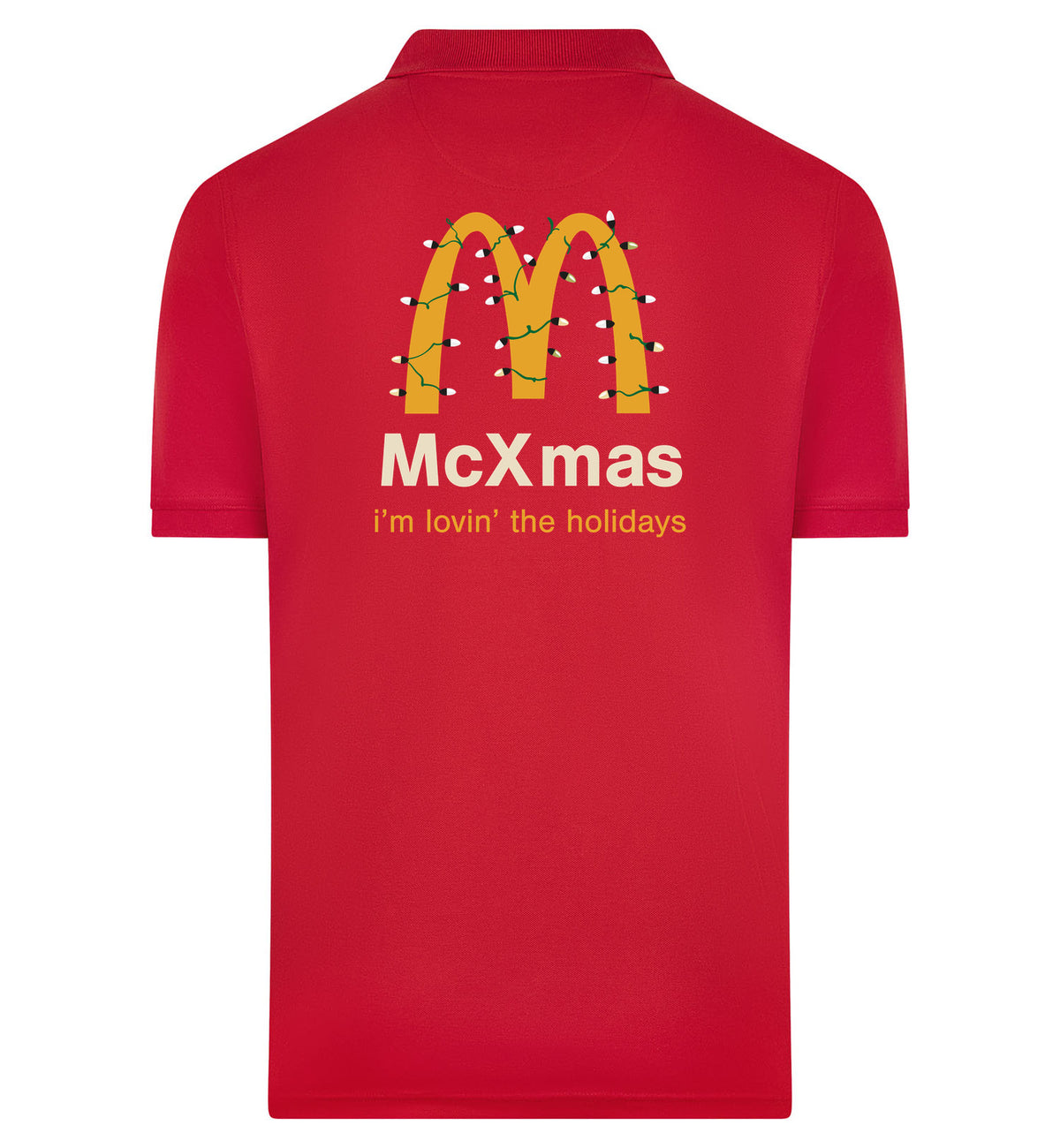 McXmas Polo – rood