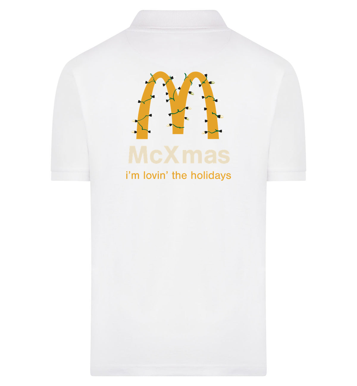 McXmas Polo – wit