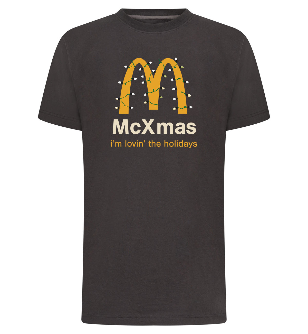 McXmas T-Shirt – antraciet