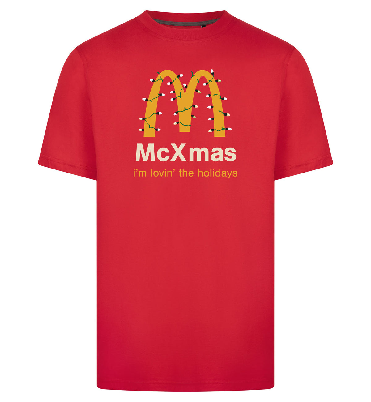 McXmas T-Shirt – rood