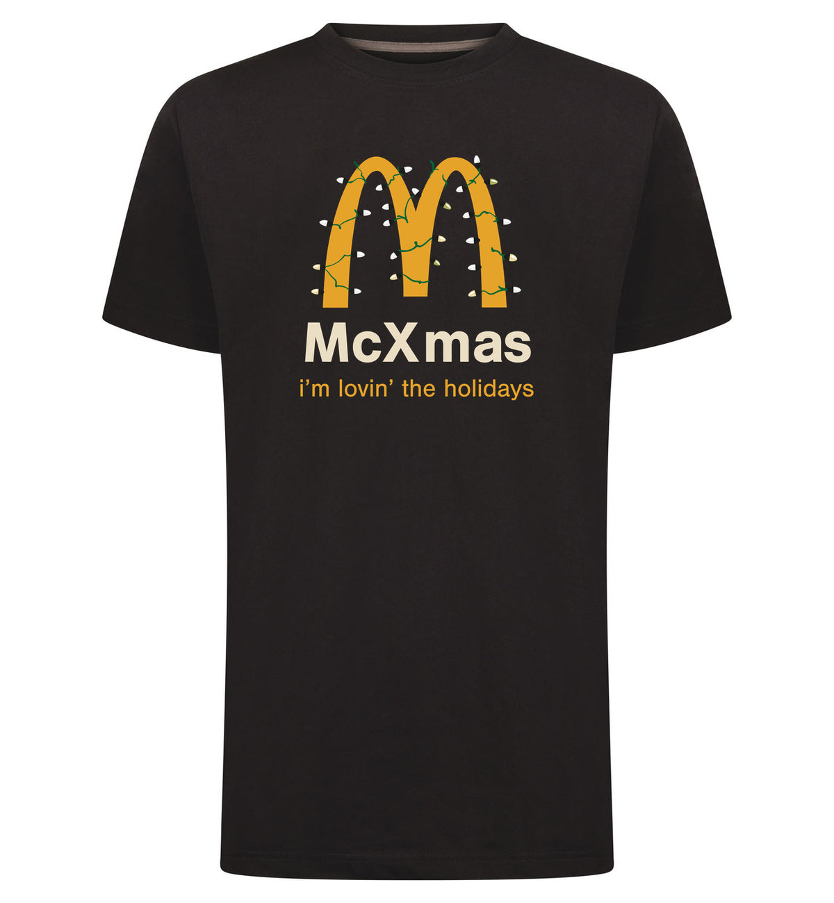 McXmas T-Shirt – zwart