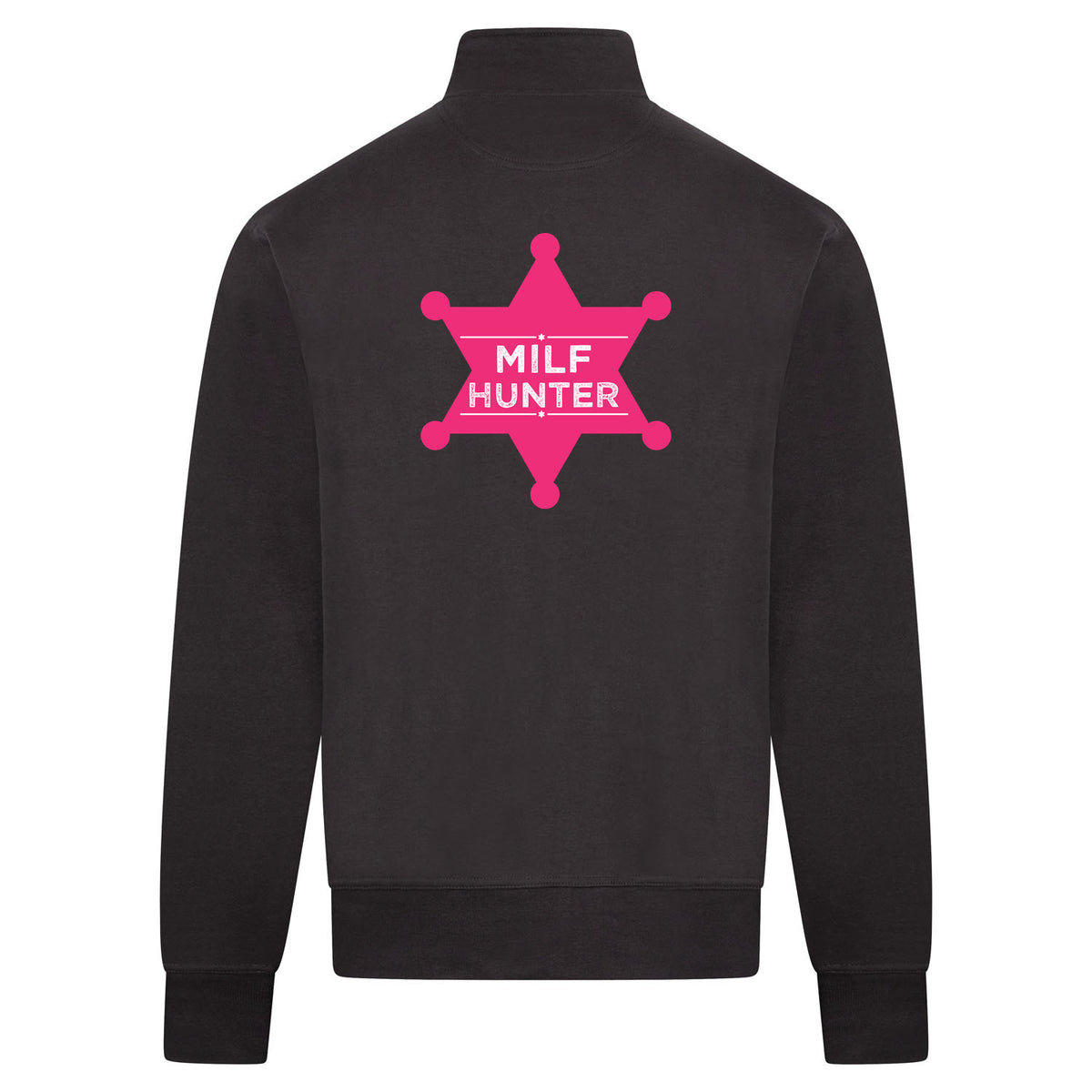Milf hunter Sweatvest – antraciet – back