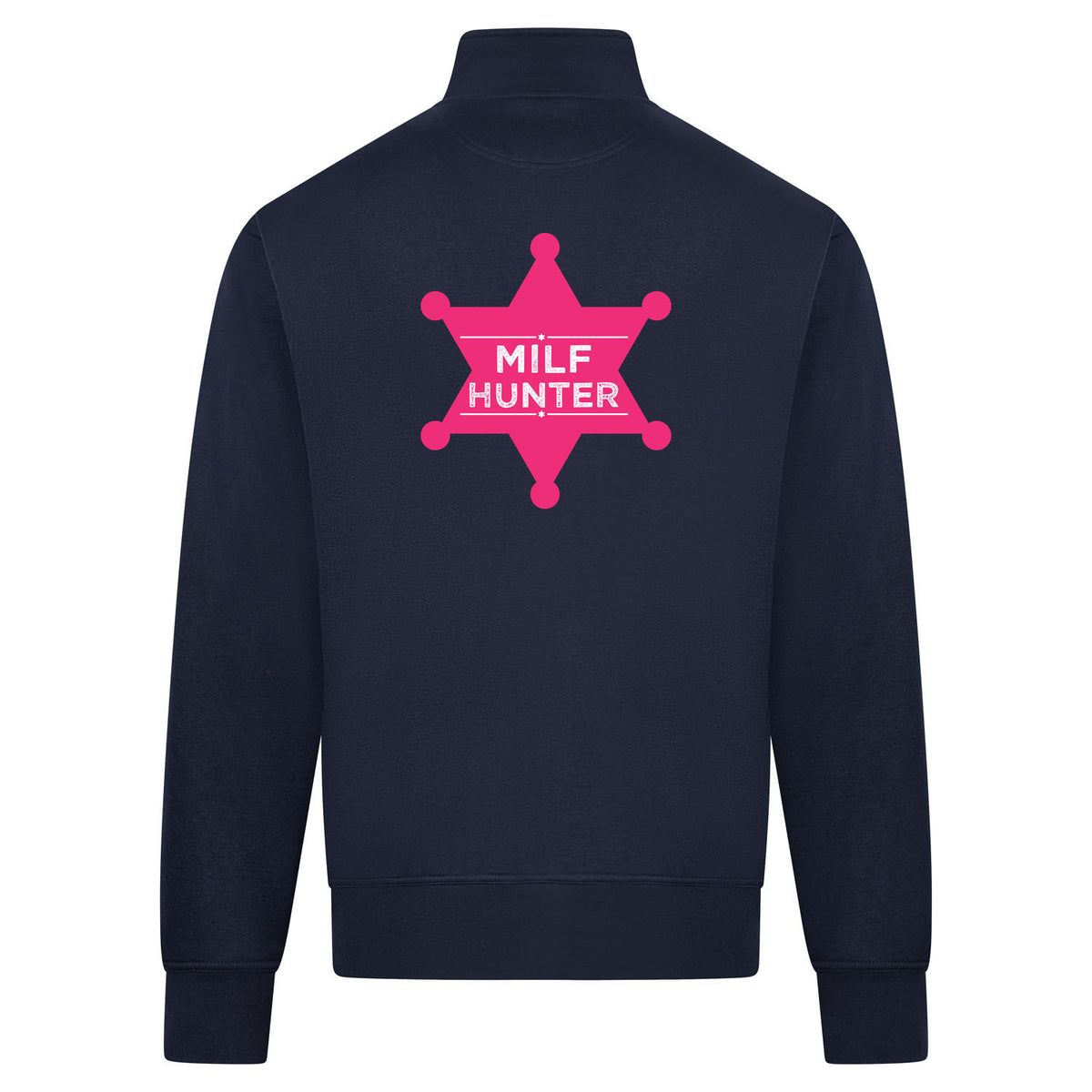 Milf hunter Sweatvest – navy – back