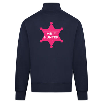 Milf hunter Sweatvest – navy – back