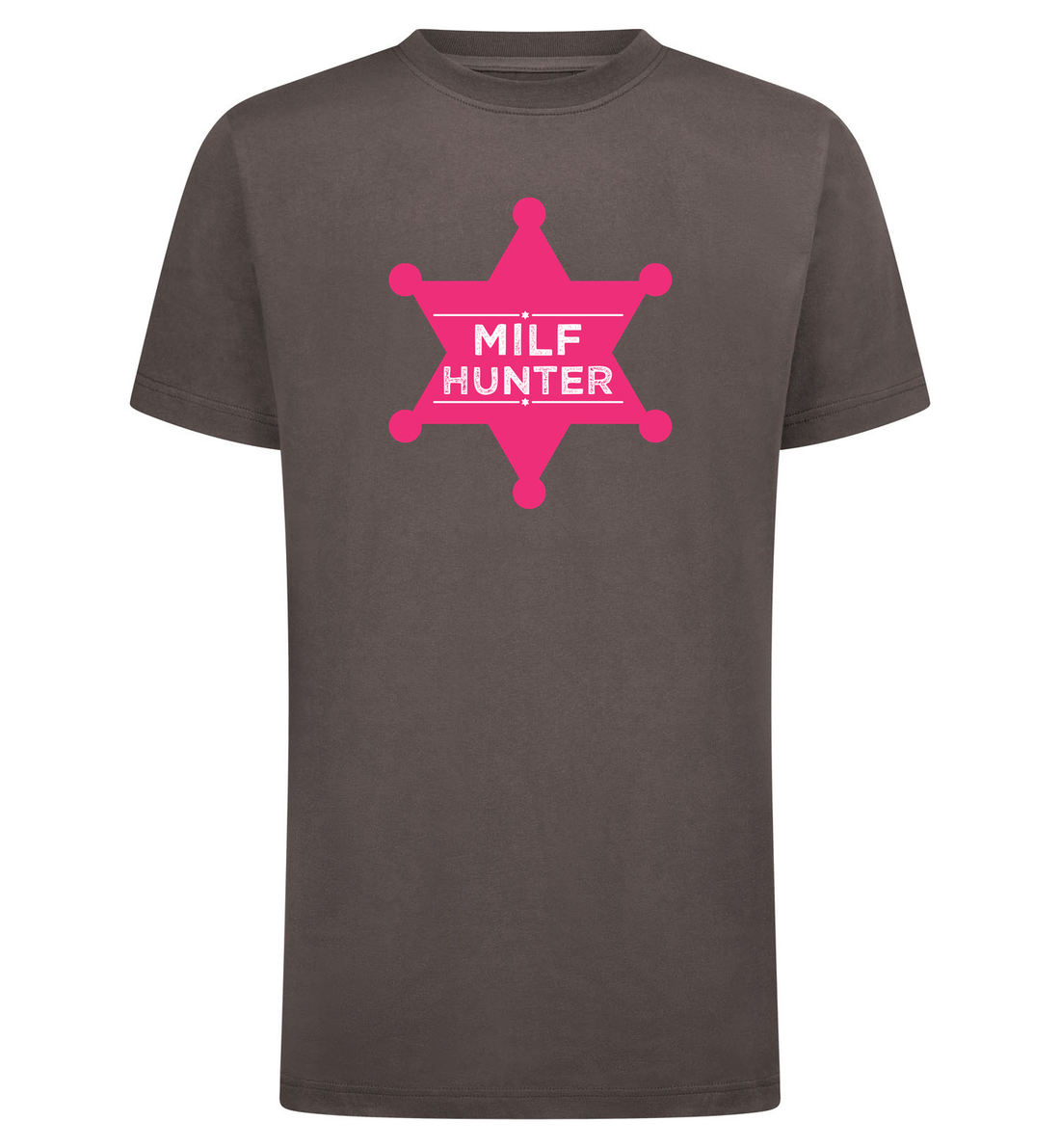 Milf hunter T-Shirt – grijs