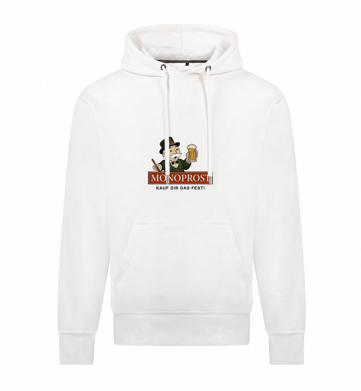 Monoprost Hoodie – wit