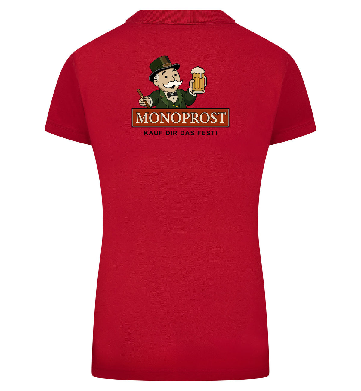 Monoprost Polo dames – rood