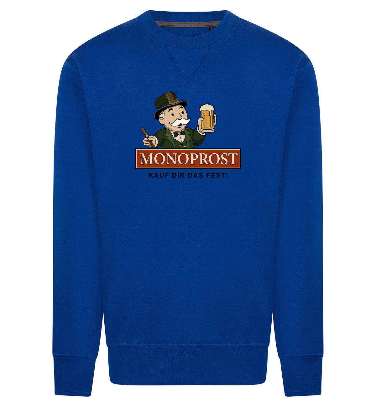 Monoprost Sweater – blauw