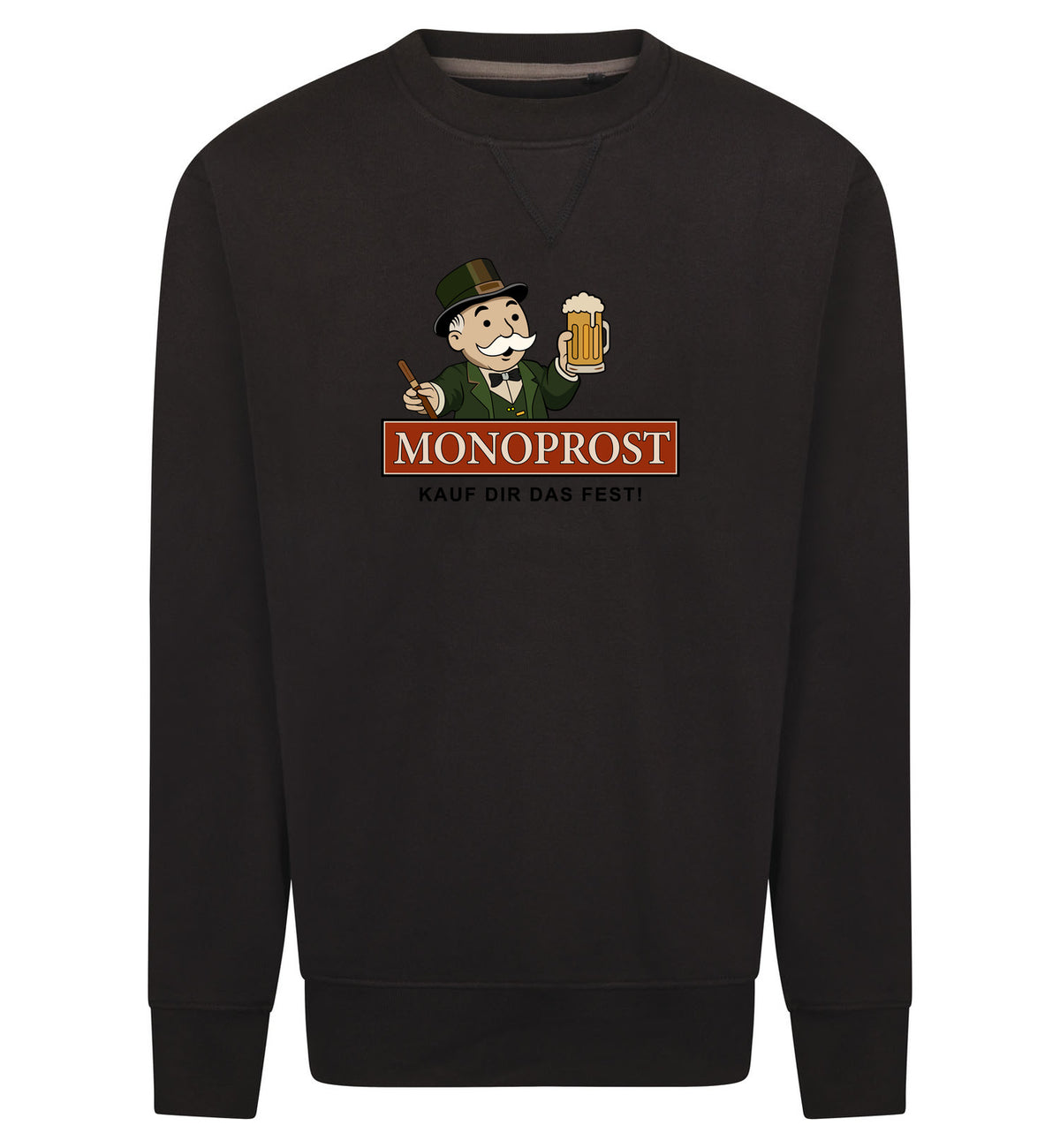 Monoprost Sweater – zwart