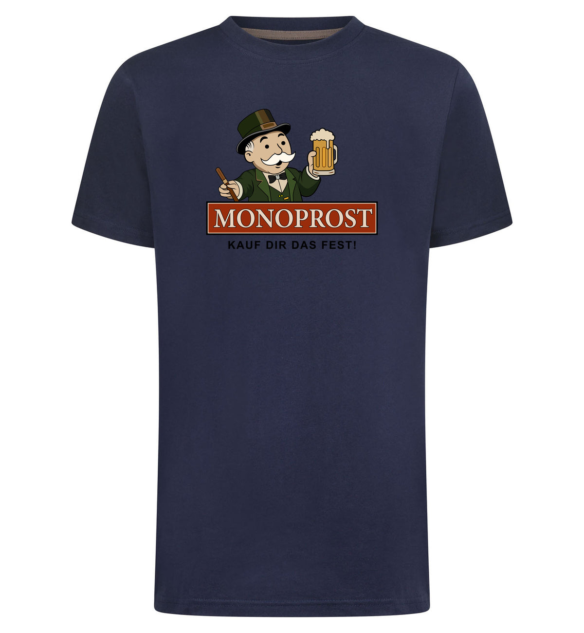 Monoprost T-Shirt – navy