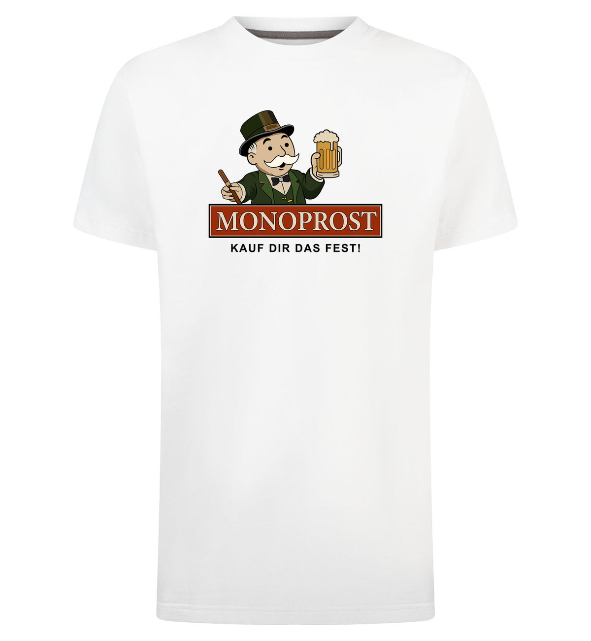 Monoprost T-Shirt – wit