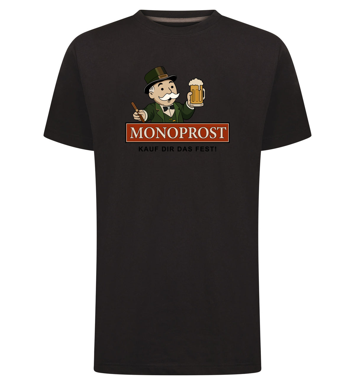 Monoprost T-Shirt – zwart