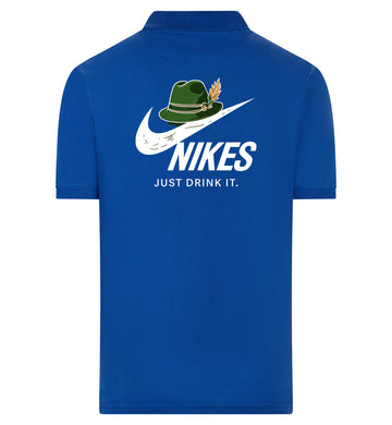 Nikes Polo – blauw