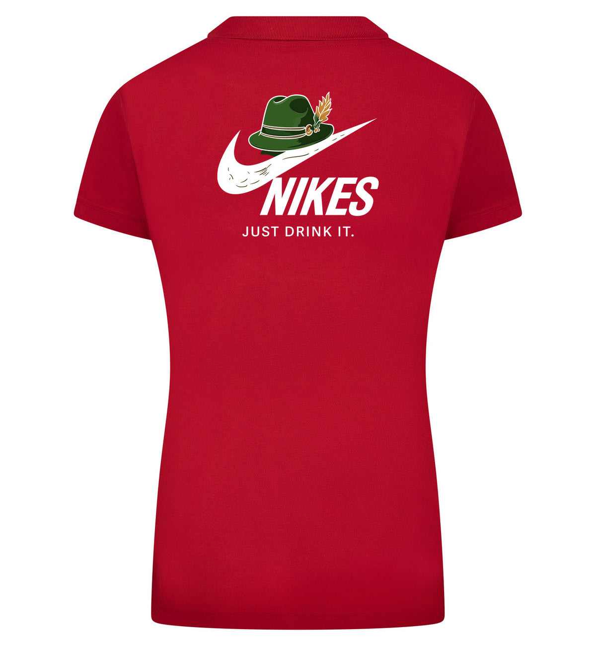 Nikes Polo dames – rood