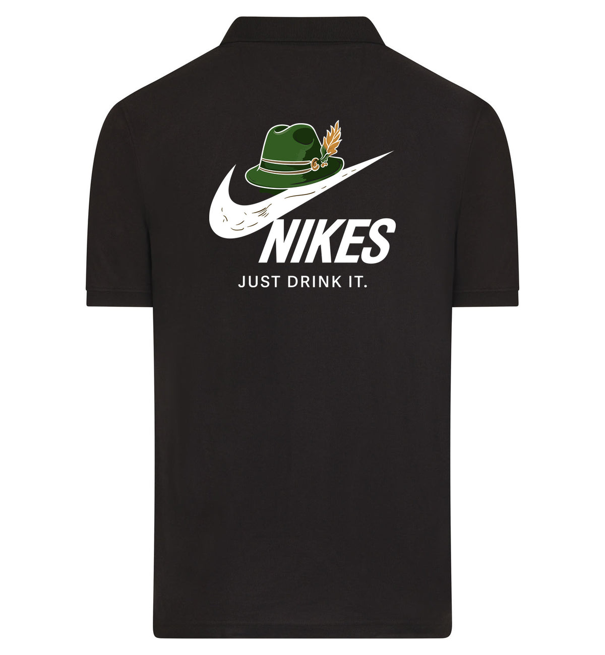 Nikes Polo – zwart