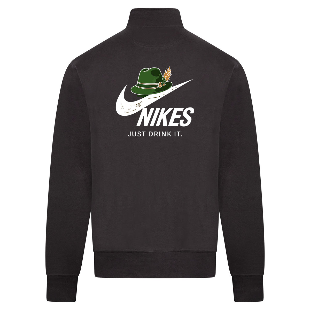 Nikes Sweatvest – antraciet – back