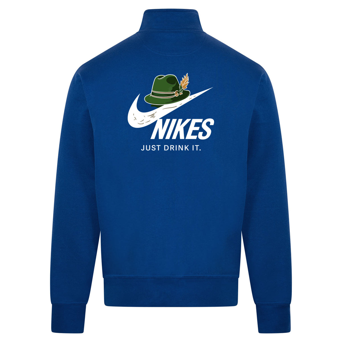 Nikes Sweatvest – blauw – back