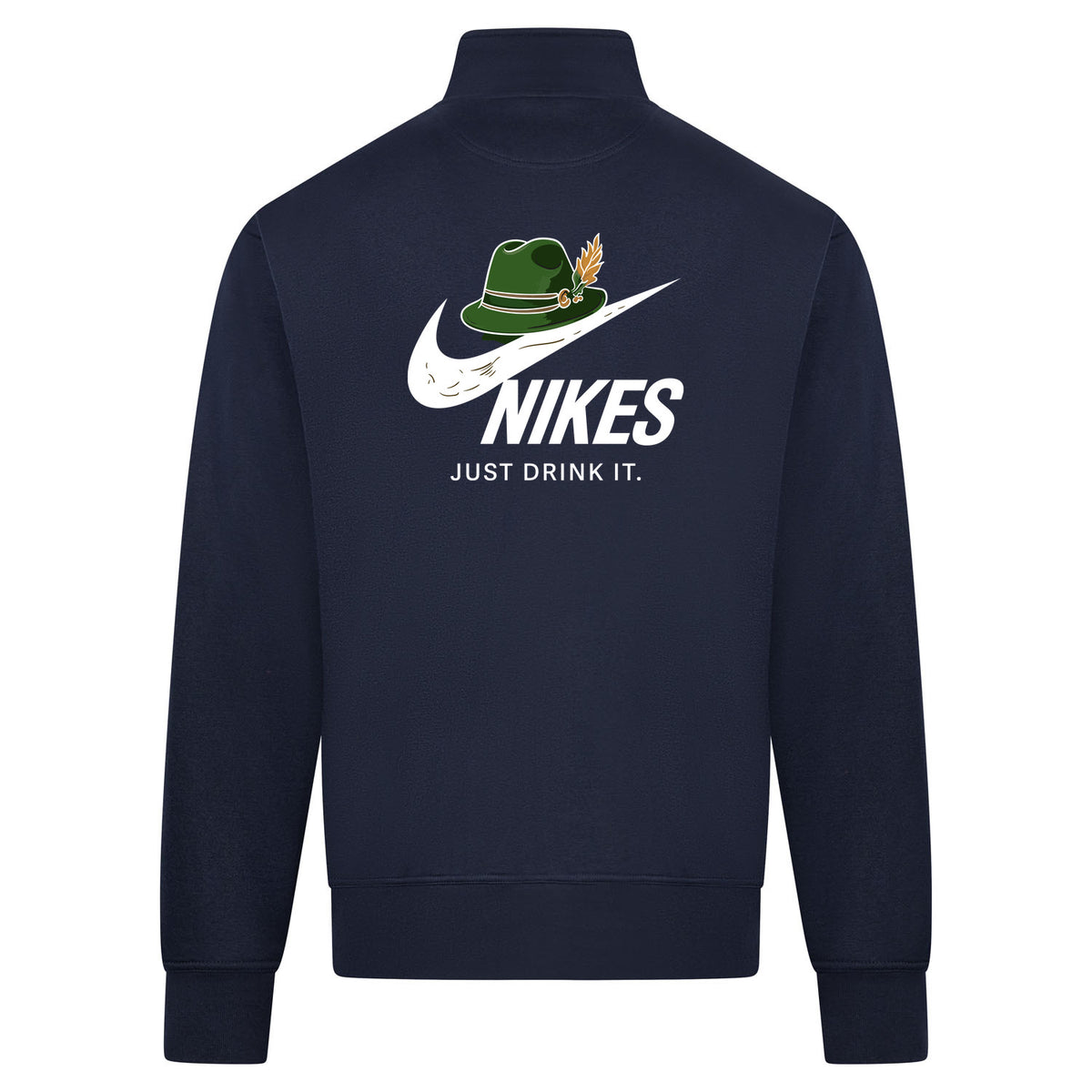 Nikes Sweatvest – navy – back