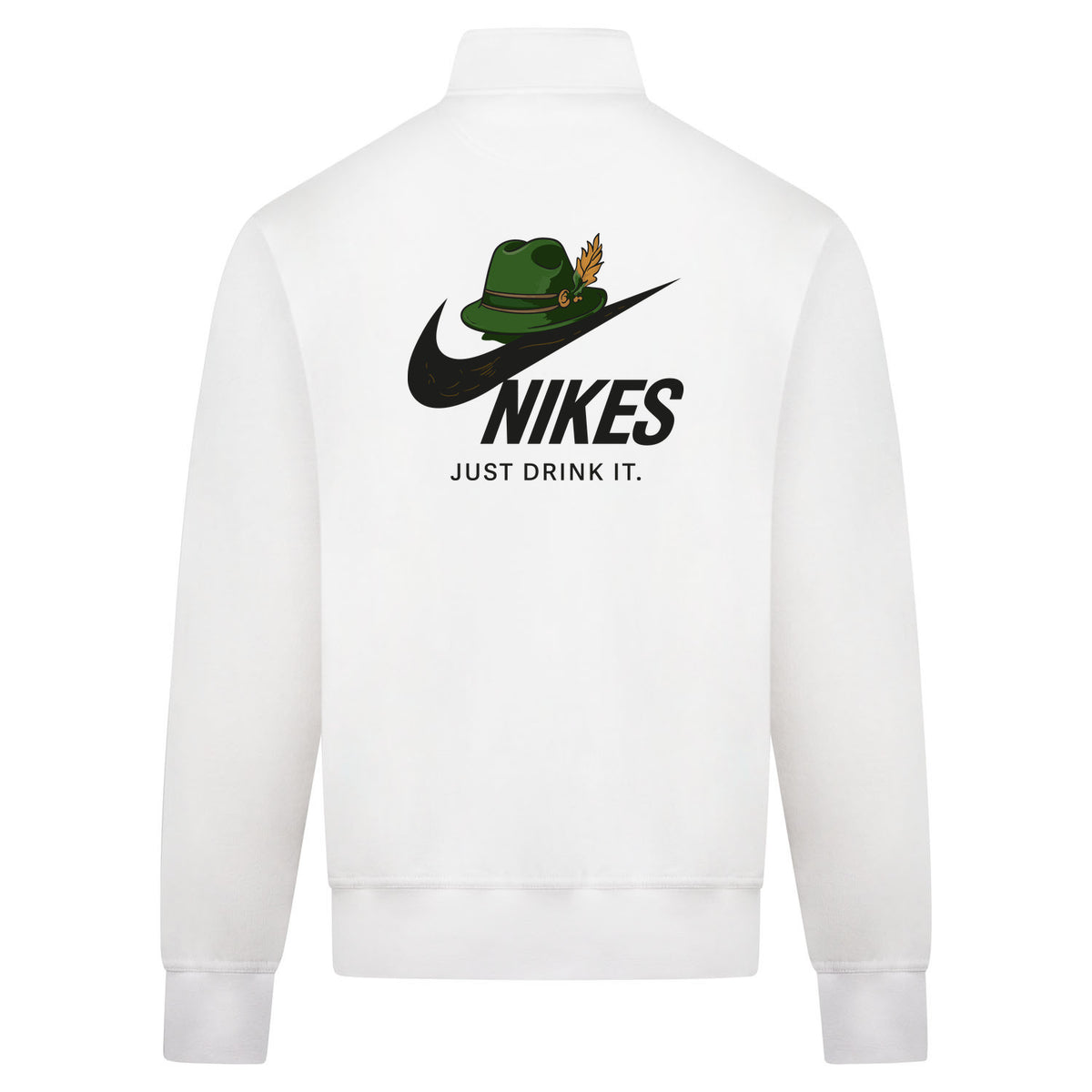 Nikes Sweatvest – wit – back