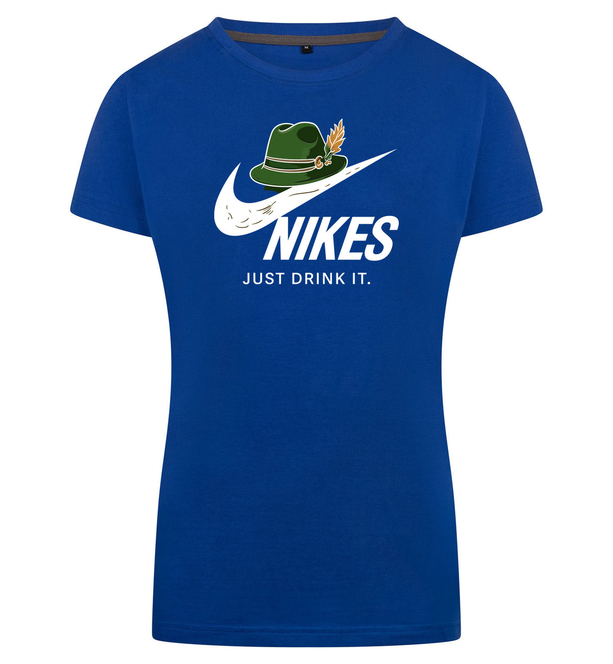 Nikes T-Shirt Dames – blauw