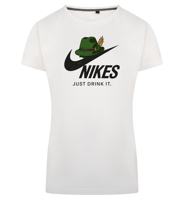 Nikes T-Shirt Dames – wit