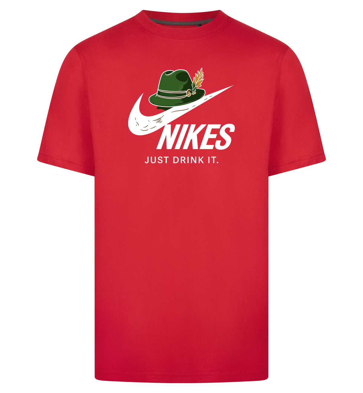 Nikes T-Shirt – rood