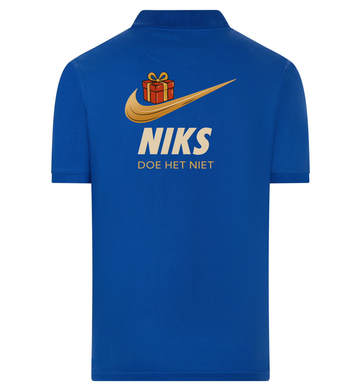 Niks Polo – blauw