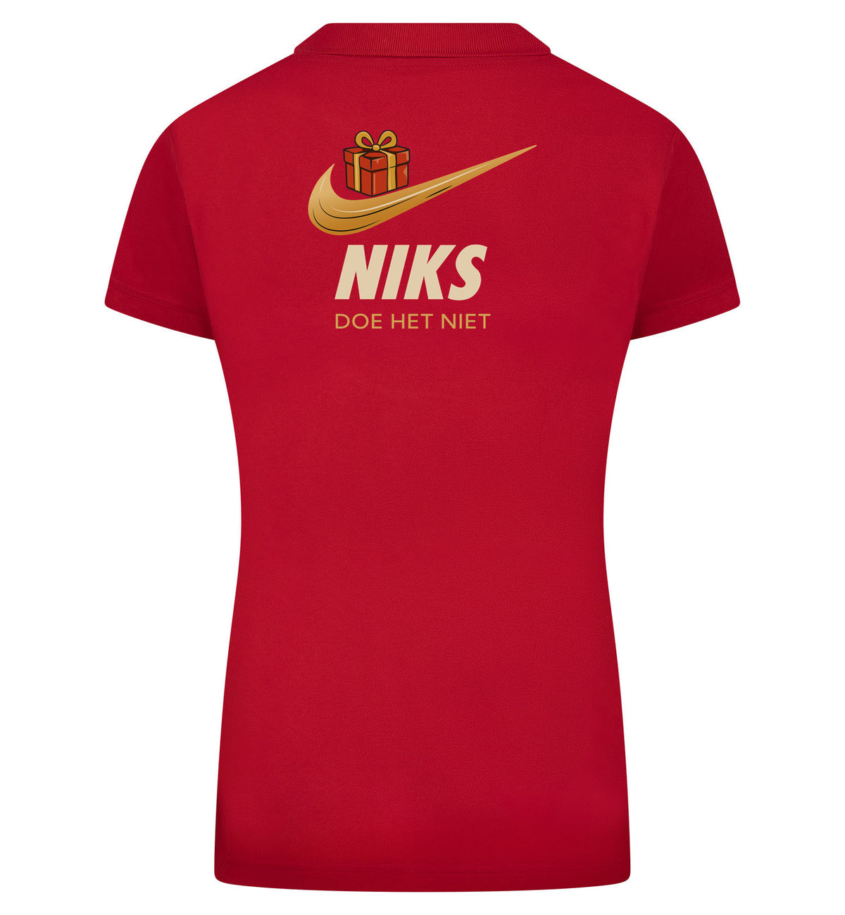 Niks Polo dames – rood