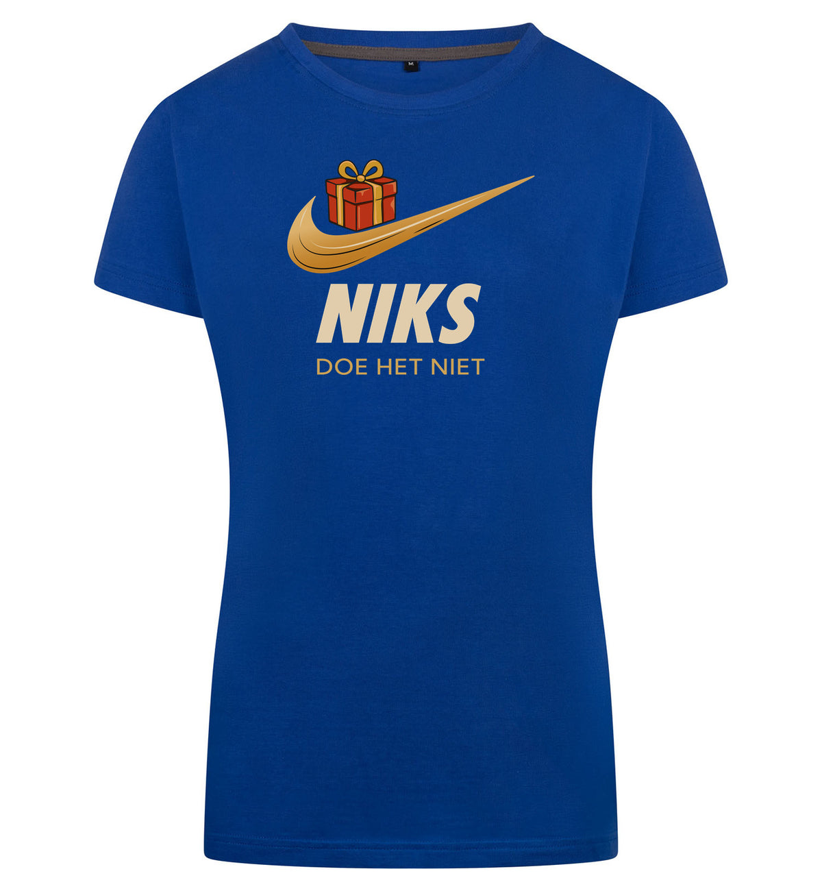 Niks T-Shirt Dames – blauw