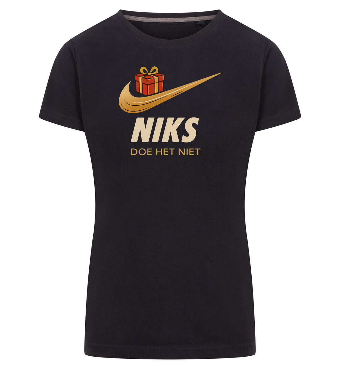 Niks T-Shirt Dames – blauw
