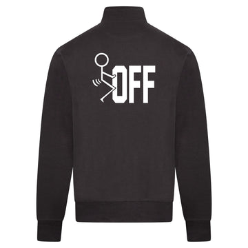 OFF Sweatvest – antraciet – back