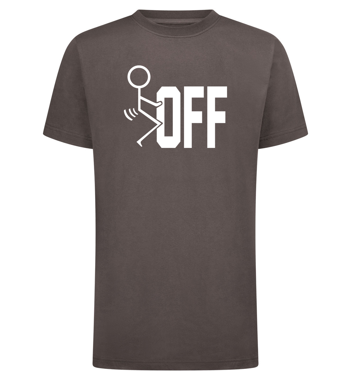 OFF T-Shirt – grijs