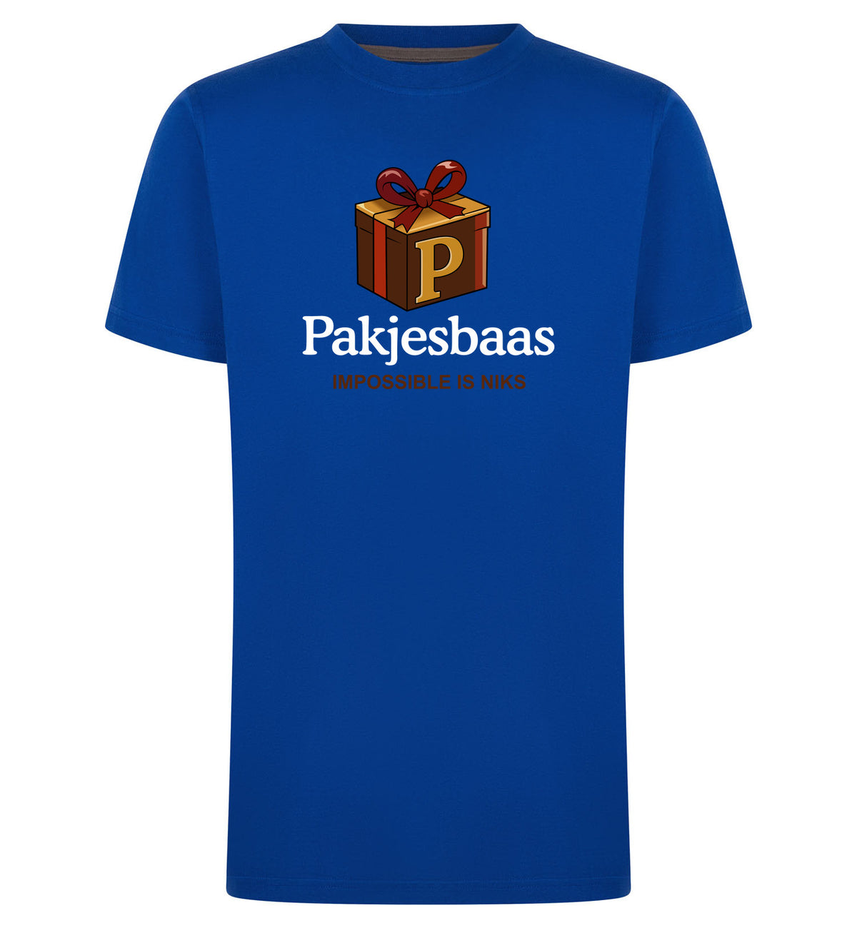 Pakjesbaas T-Shirt – blauw
