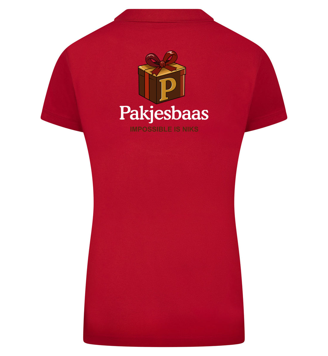Pakjesbaas Polo dames – blauw