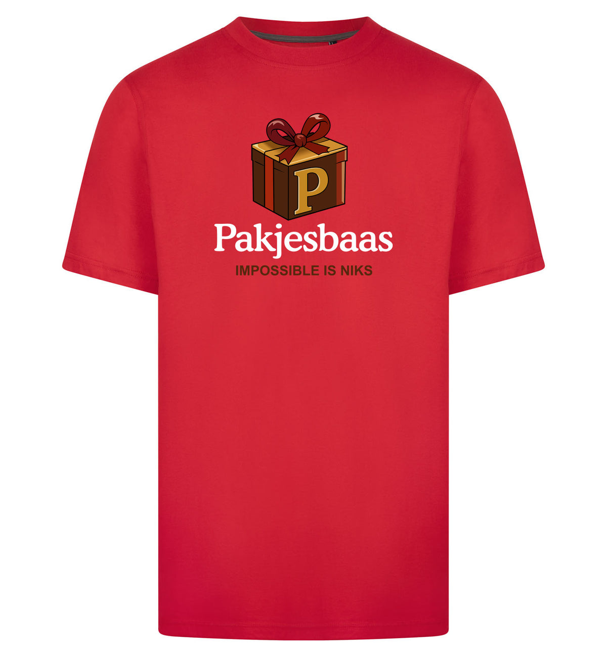 Pakjesbaas T-Shirt – rood