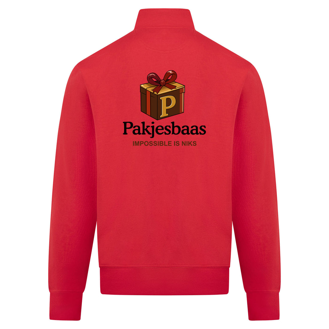Pakjesbaas Sweatvest – blauw – back