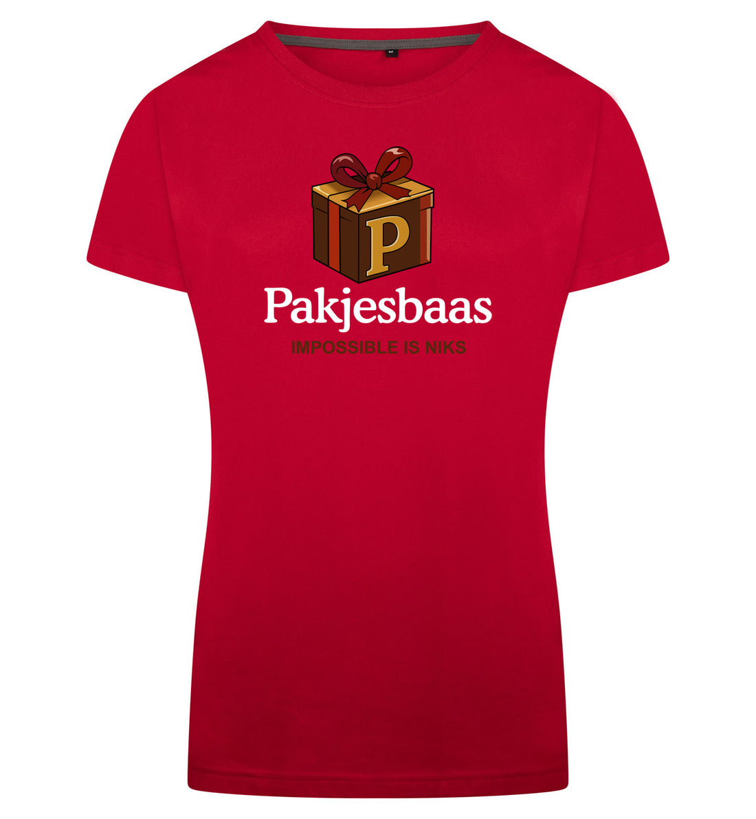 Pakjesbaas T-Shirt Dames – blauw