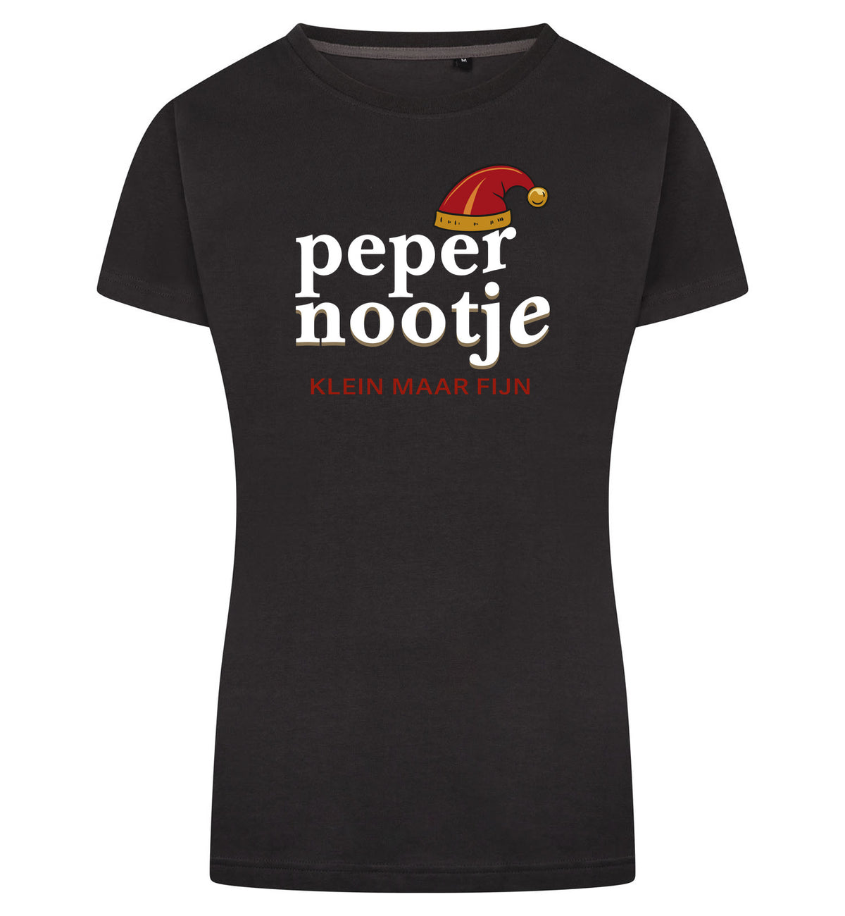Peper Nootje T-Shirt Dames – antraciet