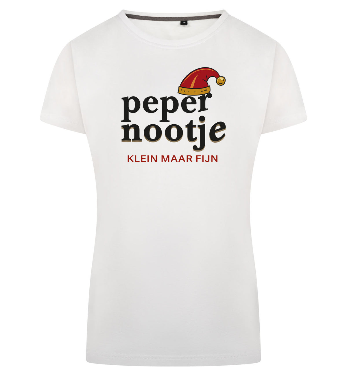 Peper Nootje T-Shirt Dames – wit