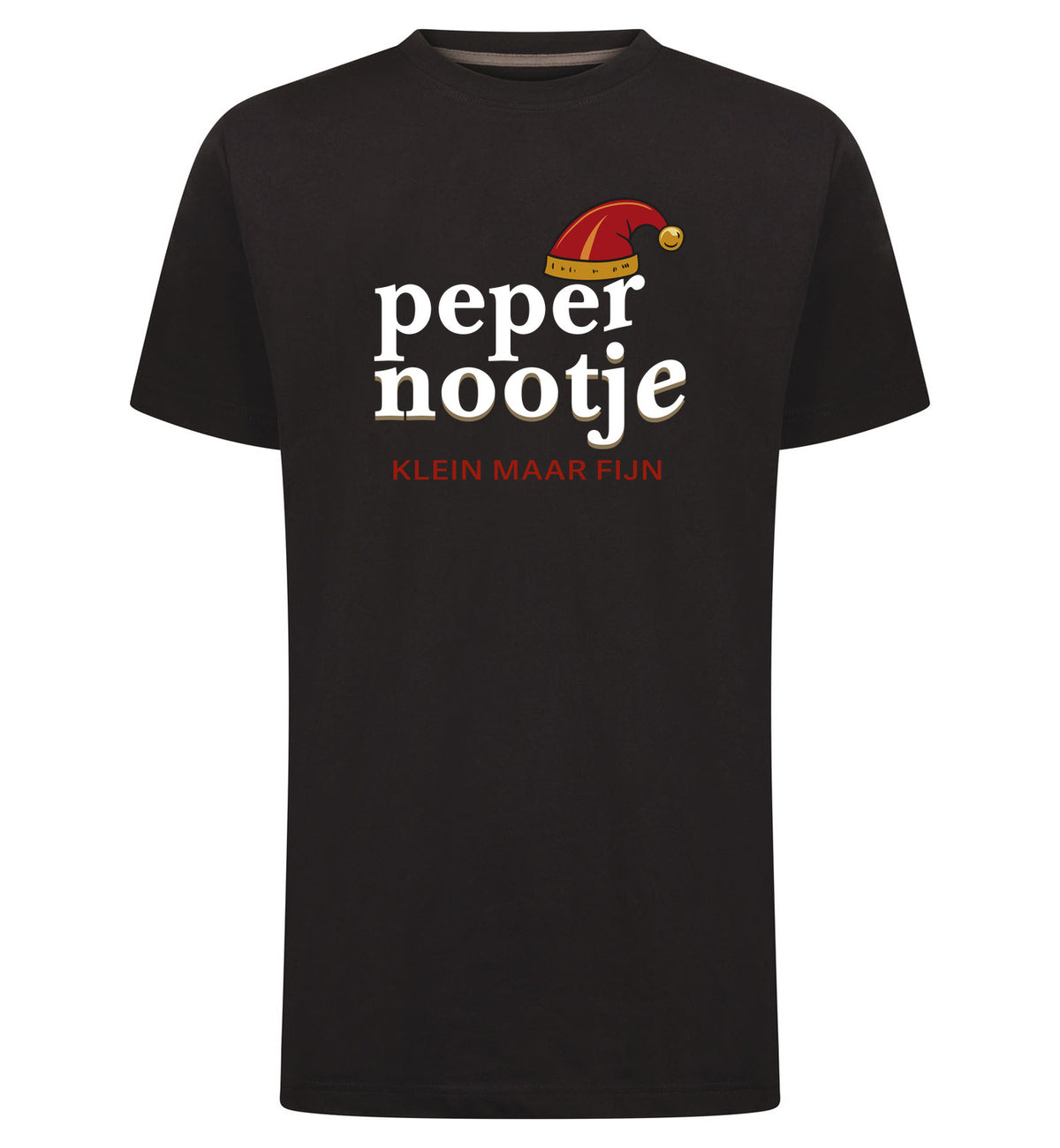 Peper Nootje T-Shirt – zwart