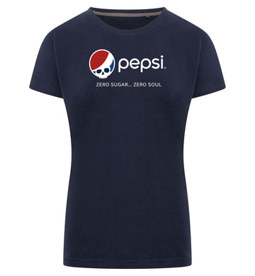 Pepsi Zero Soul T-Shirt Dames – navy
