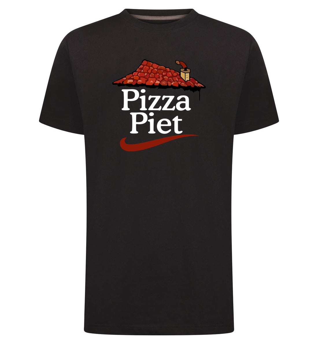 Pizza Piet T-Shirt – navy