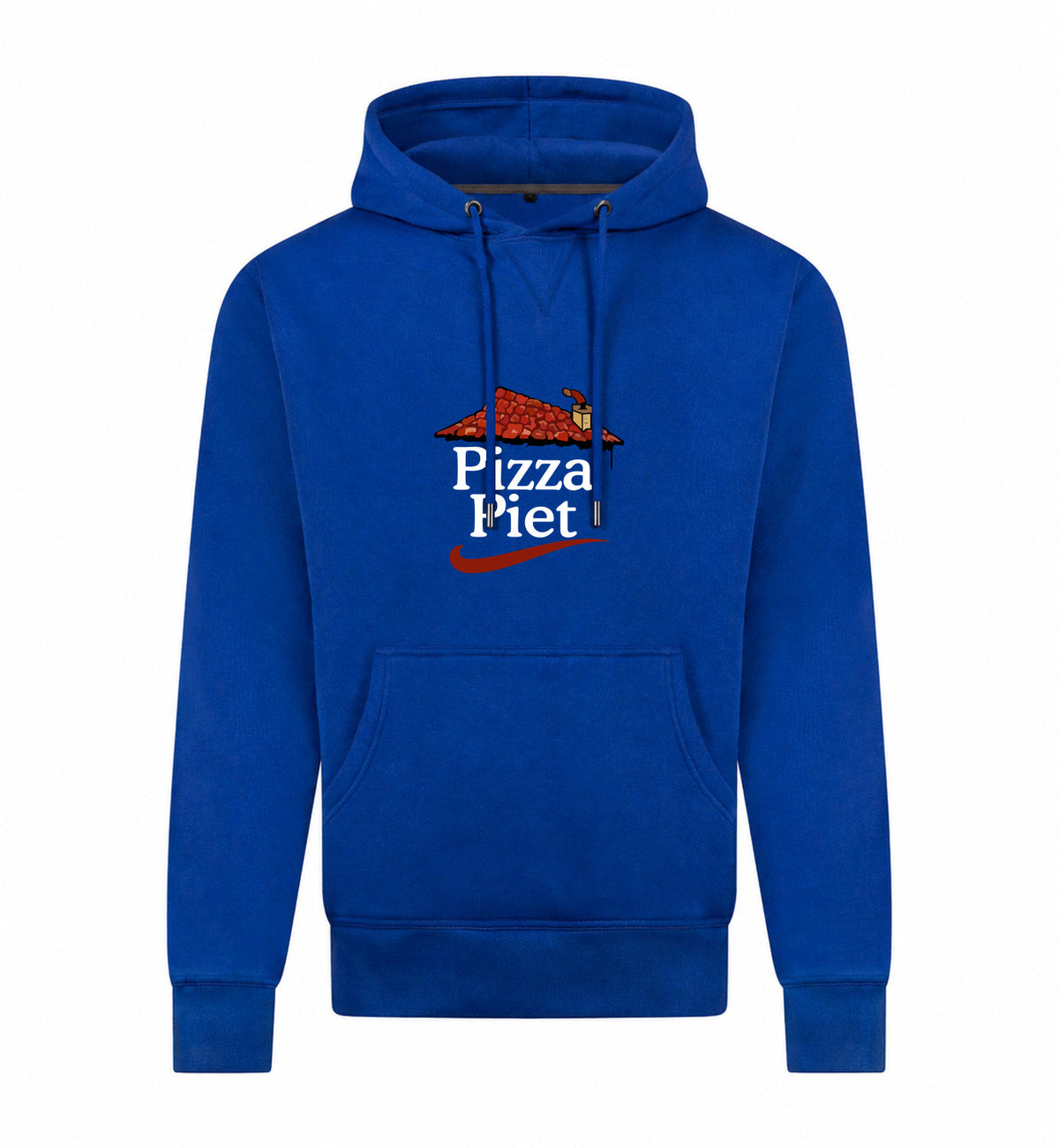Pizza Piet Hoodie – blauw