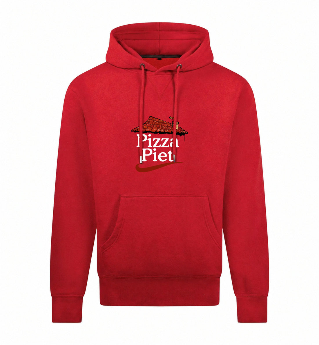 Pizza Piet Hoodie – rood