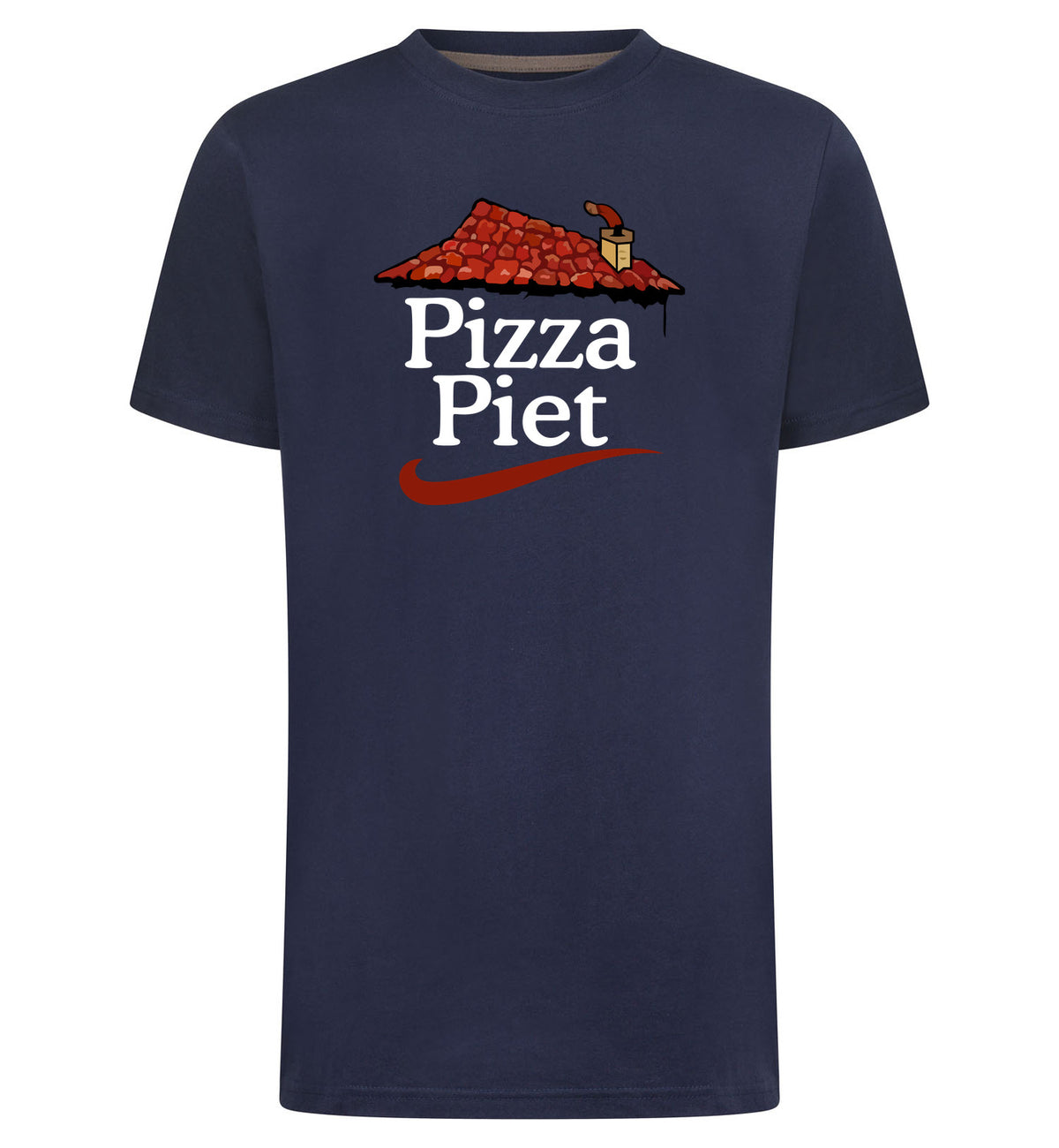 Pizza Piet T-Shirt – navy