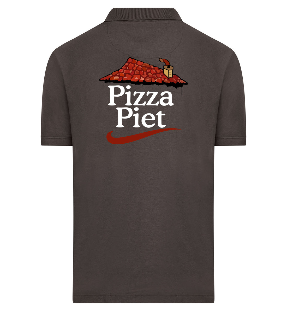 Pizza Piet Polo – grijs