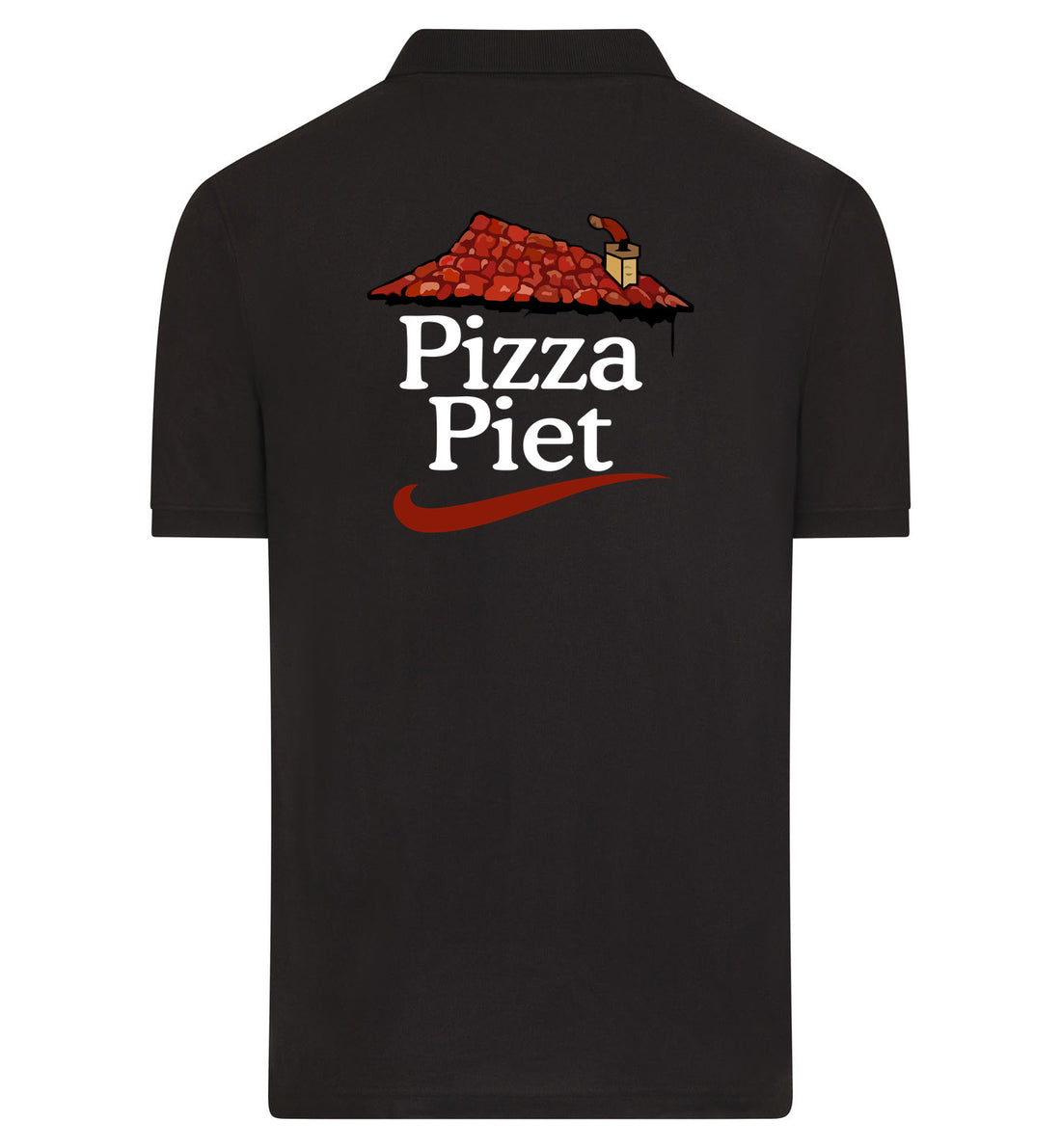 Pizza Piet Polo – grijs