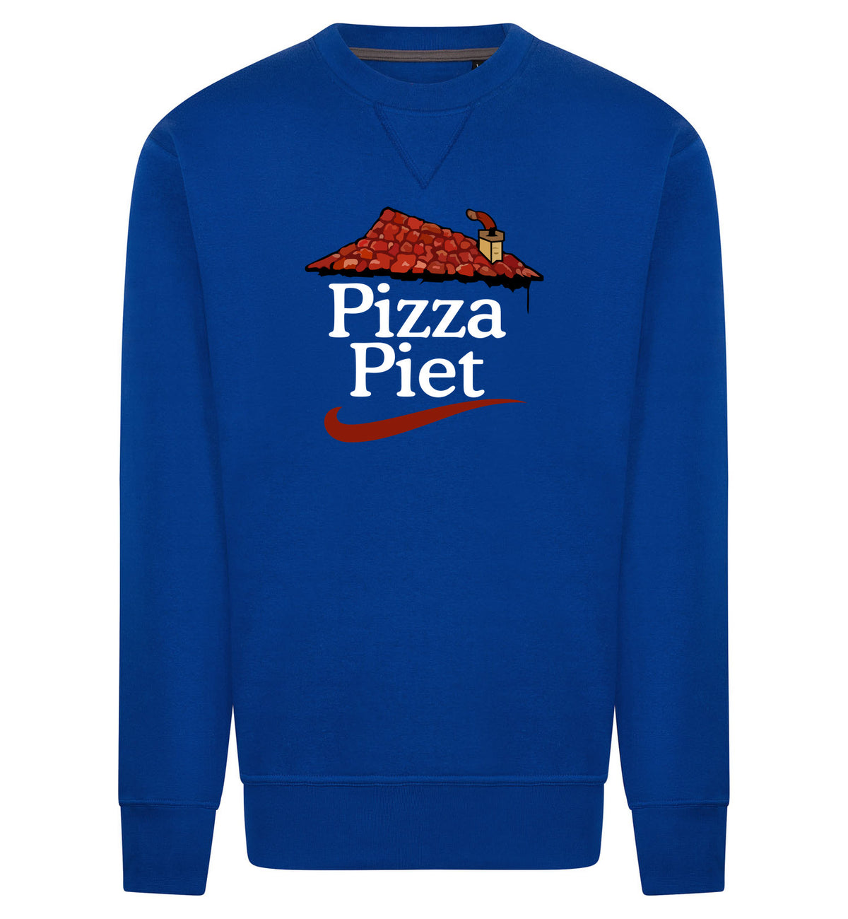 Pizza Piet Sweater – blauw