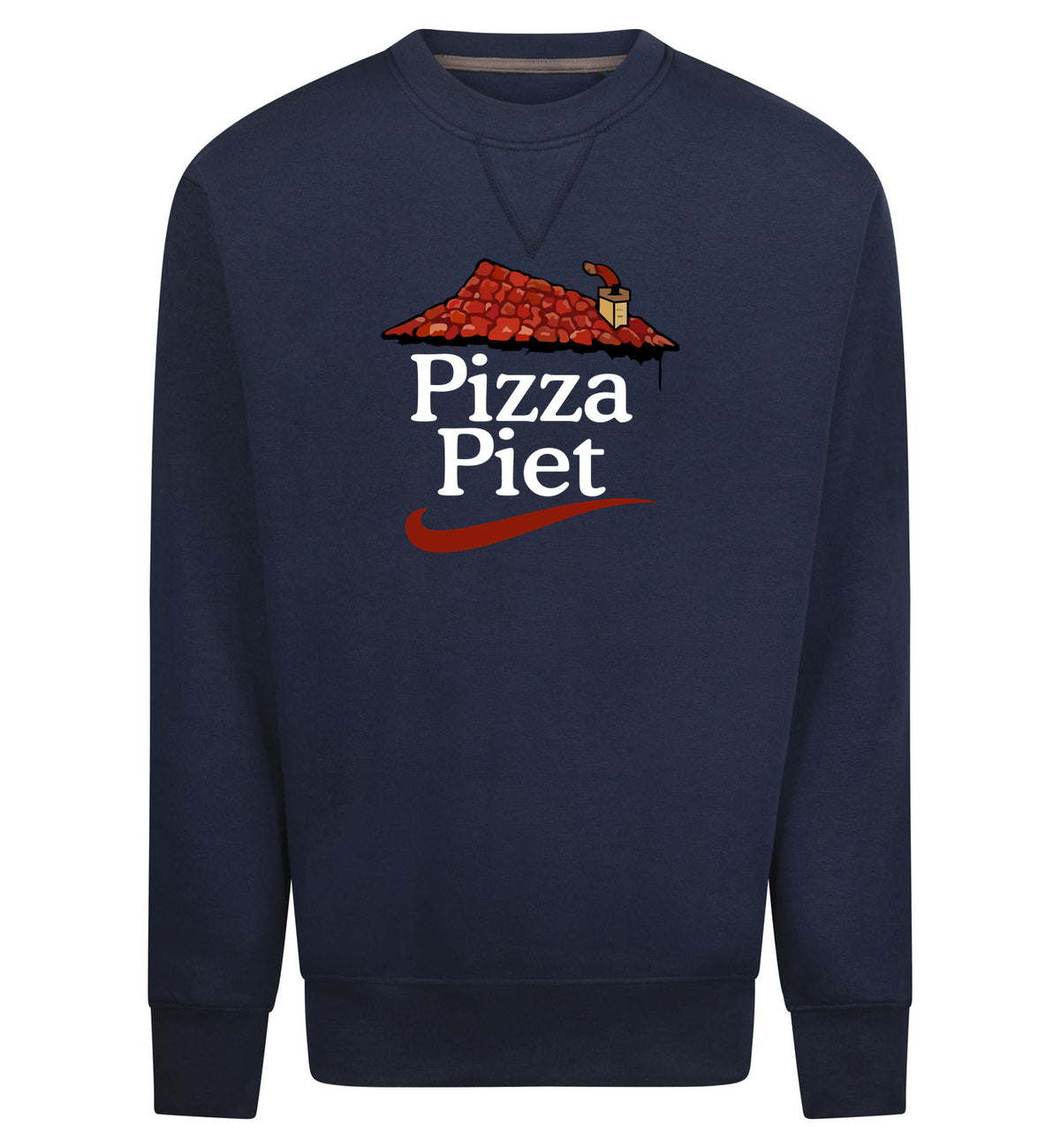 Pizza Piet Sweater – navy